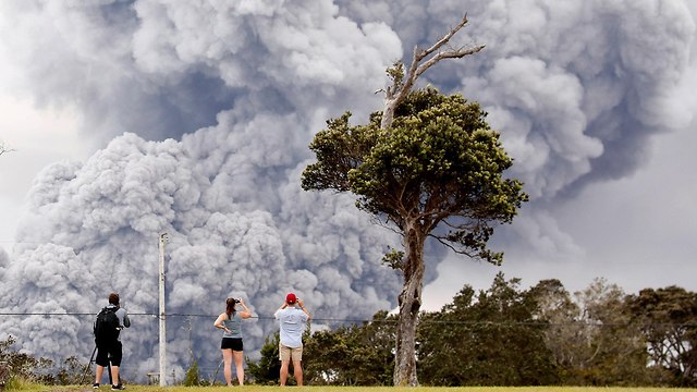 הר הגעש קילוואה ב הוואי (צילום: רויטרס)