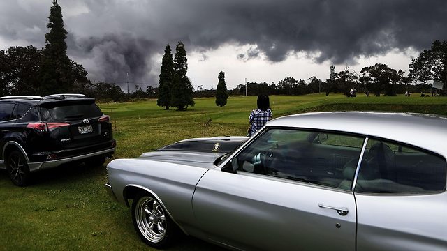 הר הגעש קילוואה ב הוואי (צילום: AFP)