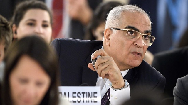 Ибрагим Хариси - представитель Палестинской автономии  в Совете ООН по правам человека. Фото: AFP