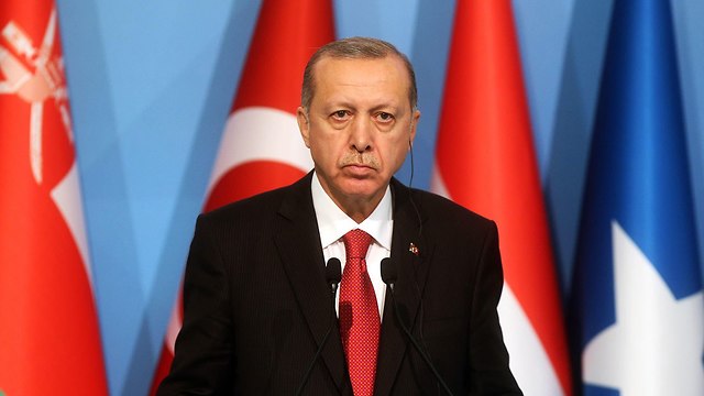 Erdoğan speaking at the Organization of Islamic Cooperation meeting (Photo: MCT)