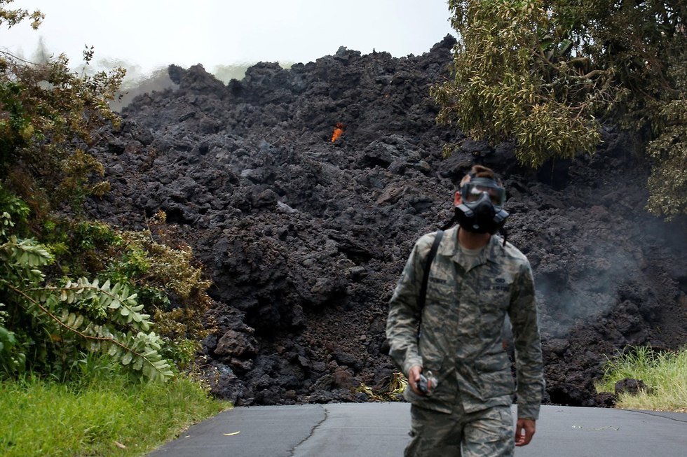 הר הגעש קילוואה ב הוואי (צילום: רויטרס)