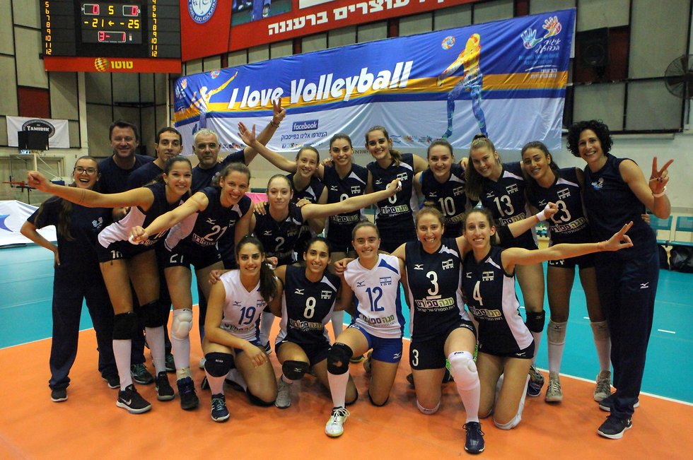 נבחרת ישראל  (צילום: CEV)