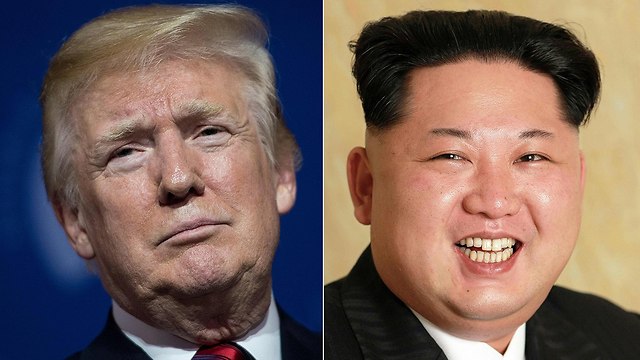 US President Trump and N. Korean leader Kim (Photo: AFP)