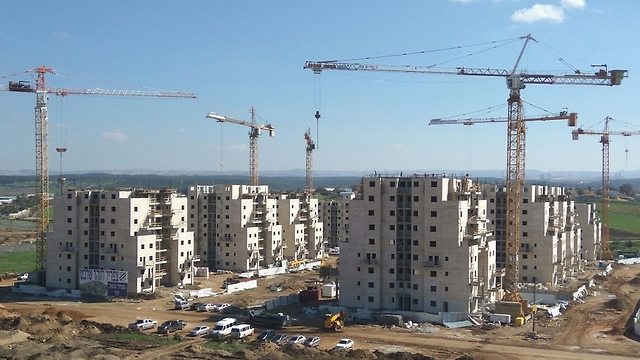 Строительство жилья в Израиле. Архив