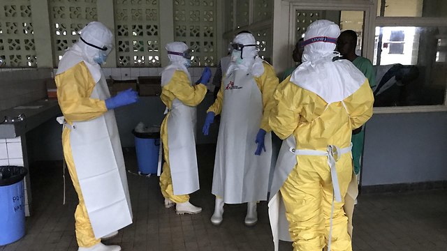 אבולה רופאים ללא גבולות הרפובליקה הדמוקרטית של קונגו (צילום: EPA)