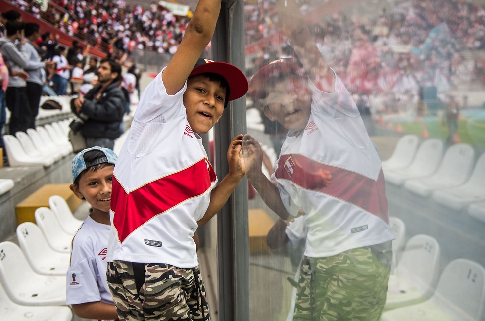 Тренировка сборной Перу. Фото: AFP