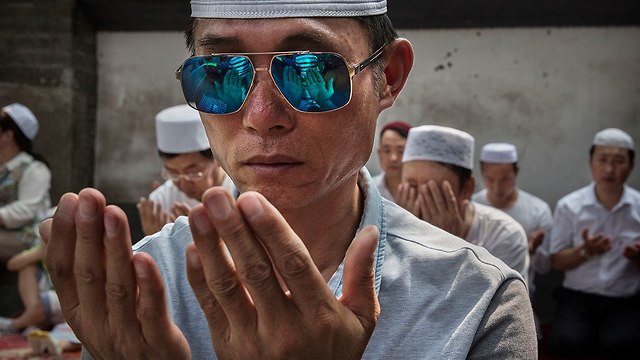 סין מוסלמים מחנות חינוך מ חדש ארכיון (צילום: gettyimages)