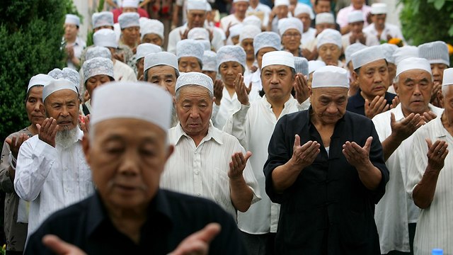 סין מוסלמים מחנות חינוך מ חדש ארכיון (צילום: gettyimages)