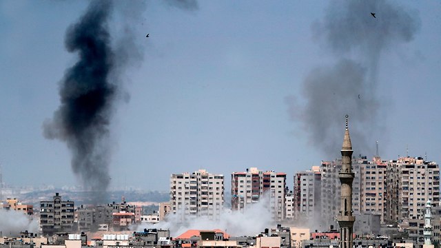 Удары по Газе. Фото: AFP
