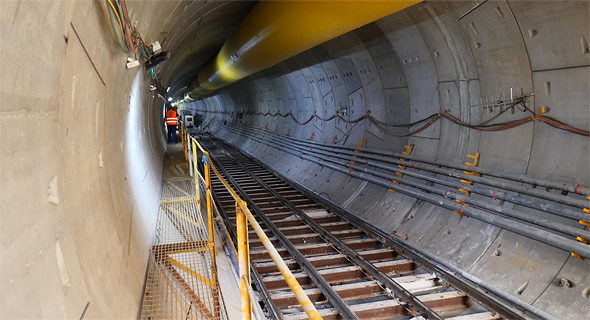 Строительство подземной трамвайной линии. Фото: Дор Мануэль