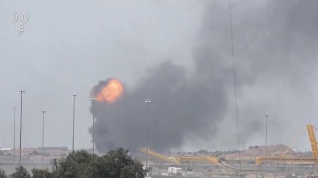 Удар по объекту ХАМАСа в Газе. Фото: пресс-служба ЦАХАЛа (Photo: IDF Spokesperson's Unit)