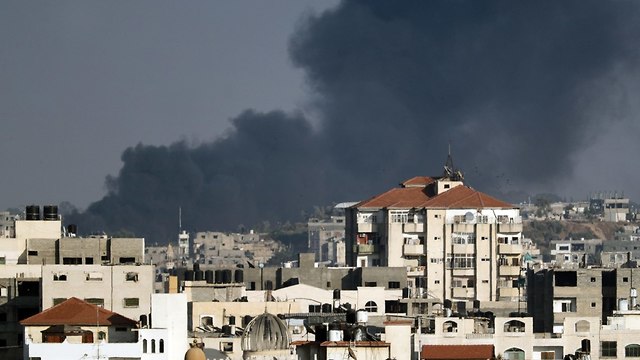 Атака на объект ХАМАСа в районе лагеря беженцев Шати в секторе Газы. Фото: AFP (Photo: AFP)