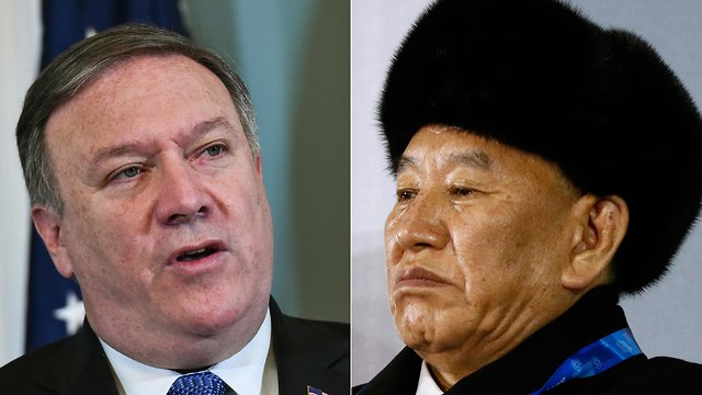 North Korean official Kim Yong Chol (R) will meet US Secretary of State Mike Pompeo in New York (Photo: AFP)
