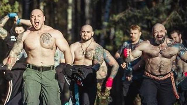 חוליגנים רוסים יורו 2016 (צילום: מתוך הפייסבוק)