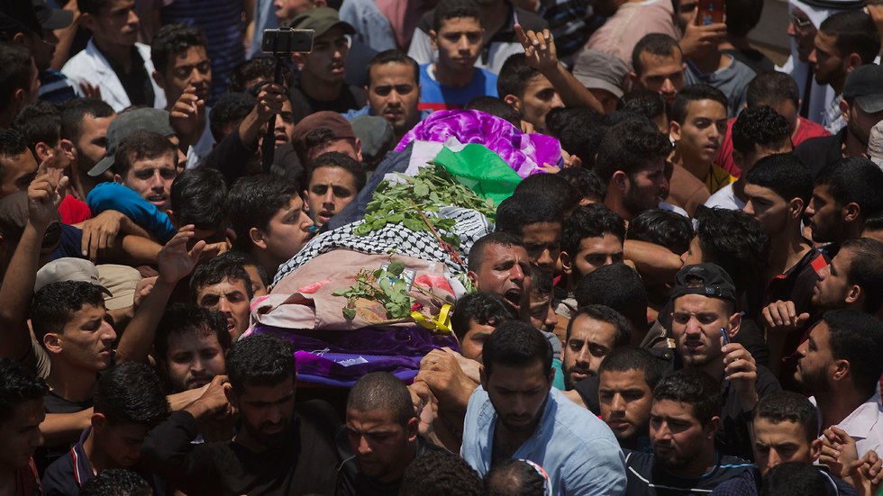 Najjar's funeral (Photo: AP)