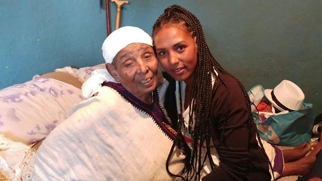בזונש יגזאו ודניאלה ארגה (באדיבות המאבק להעלאת יהודי אתיופיה)