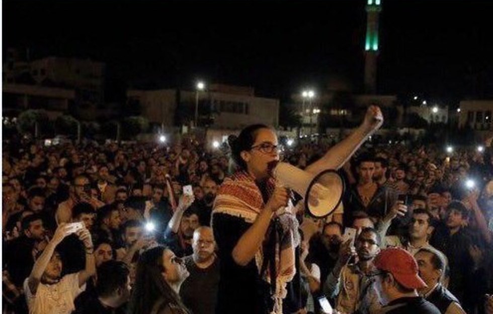 Protest in Amman in early June