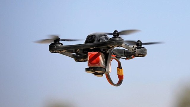 Drone utilisé par les FDI pour combattre les ballons incendiaires et les cerfs-volants (Photo: Reuters)