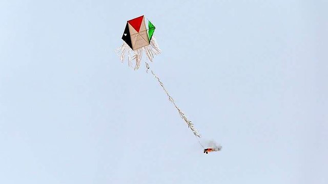 An incendiary kite