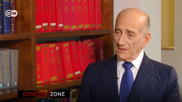 Former prime minister Ehud Olmert 