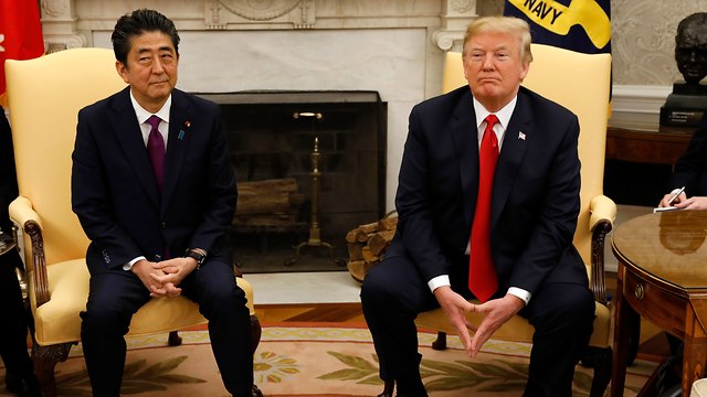 President Trump and Prime Minister of Japan Shinzo Abe (Photo: EPA)