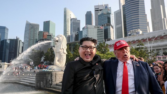 סינגפור לקראת פסגת דונלד טראמפ ו קים ג'ונג און צפון קוריאה ארה