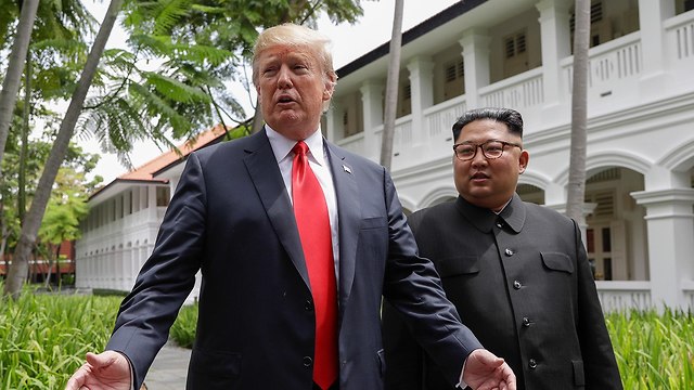 Дональд  Трамп и Ким Чен Ын. Фото: AP