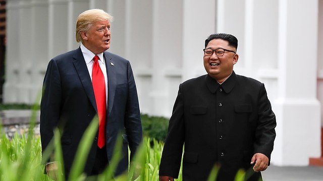 Donald Trump and Kim Jong Un in Singapore (Photo: AP)