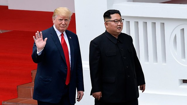 Саммит в Сингапуре. Дональд Трамп и Ким Чен Ын. Фото: AP