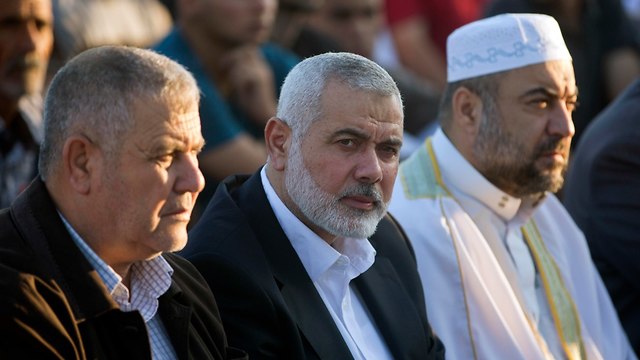 Hamas leader Ismail Haniyeh (Photo: AP)