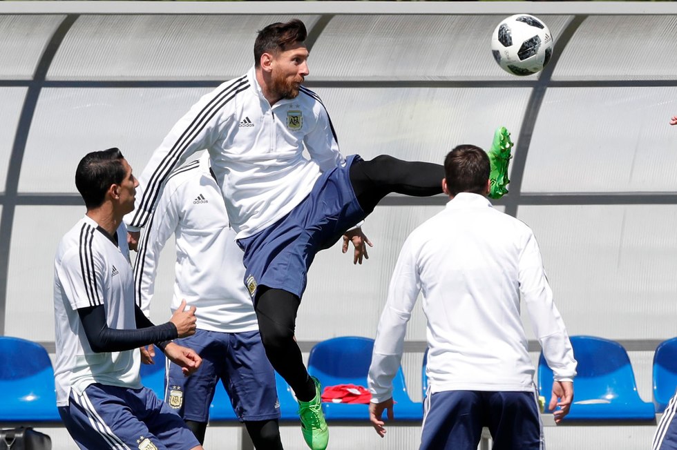 ליונל מסי נבחרת ארגנטינה (צילום: AP)