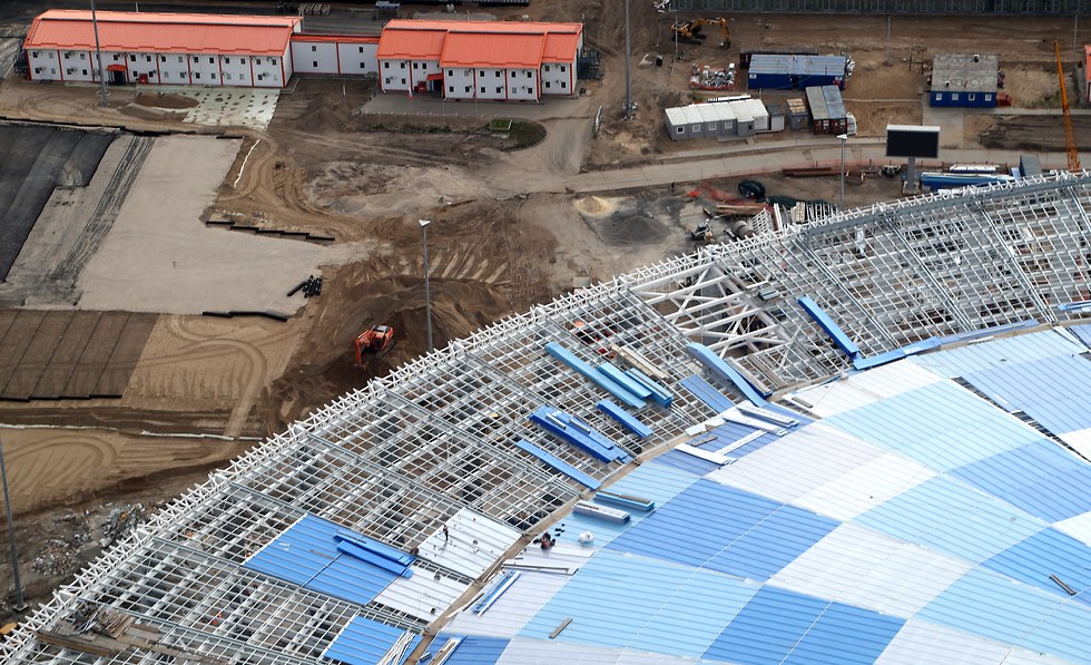 האצטדיון בניז'ני נובגורוד (צילום: getty images)