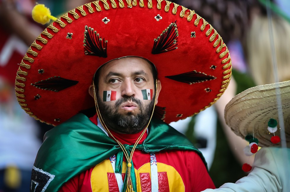 גרמניה מקסיקו מונדיאל 2018 (צילום: עוז מועלם)