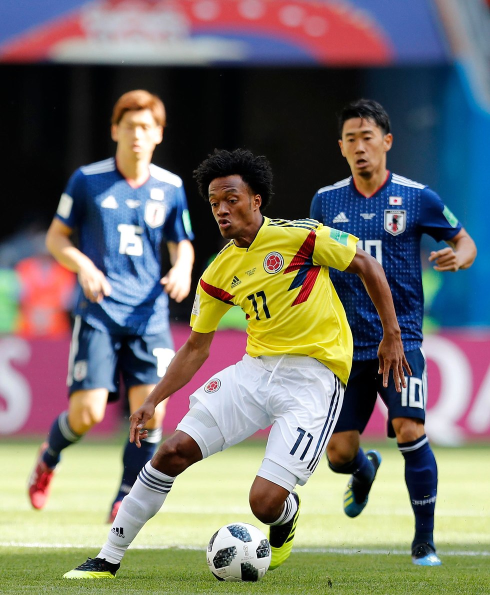 Япония - Колумбия. Фото: АР