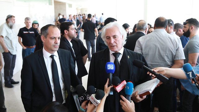Адвокаты обвиняемых - Цион Амир и Ади Кейдар