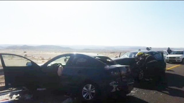 תאונת דרכים קשה בכביש 90 (צילום: תיעוד מבצעי מד