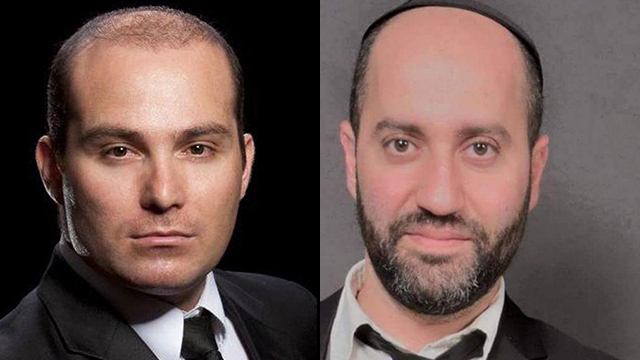 Attorneys Itay Rozin (L) and Yaniv Cohen 