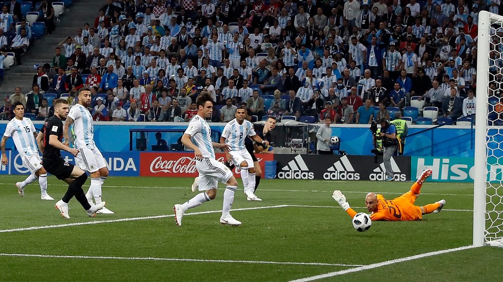 Аргентина - Хорватия. Фото: AP