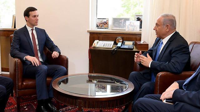 Jared Kushner and Prime Minister Benjamin Netanyahu (Photo: US Embassy)