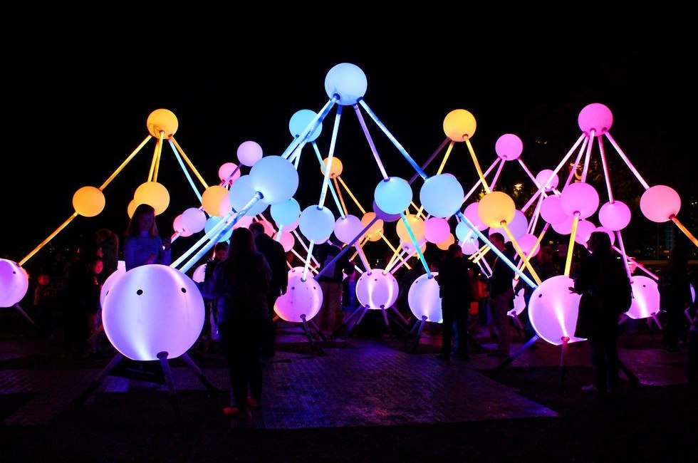פסטיבל האור (צילום: סימון צ'ואה, אוסטרליה)