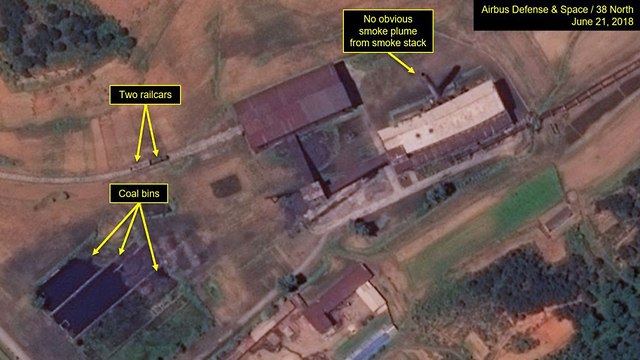 Satellite imagery showing North Korea improving nuclear research facility (Photo: CNES 2018, Distribution Airbus DS)