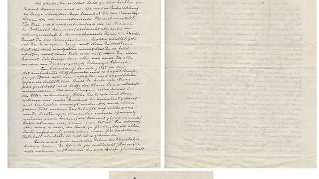מכתבים אלברט איינשטיין 1933 1938 ( Nate D. Sanders Auctions)