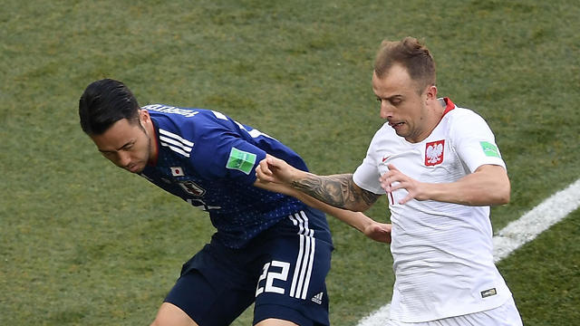 Япония - Польша. Фото: AFP