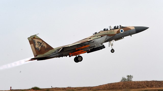 IAF F-15 'Falcon' fighter jet (file photo) (Photo: Haim Horenstein)