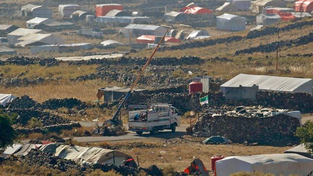 Refugee camp for Syrians fleeing Deraa (Photo: AFP)
