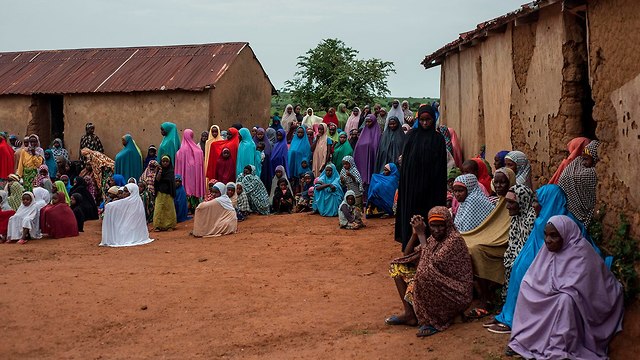 פצועי העימותים בין תושבים נוצרים לנוודים מוסלמים בניגריה (צילום: AFP)