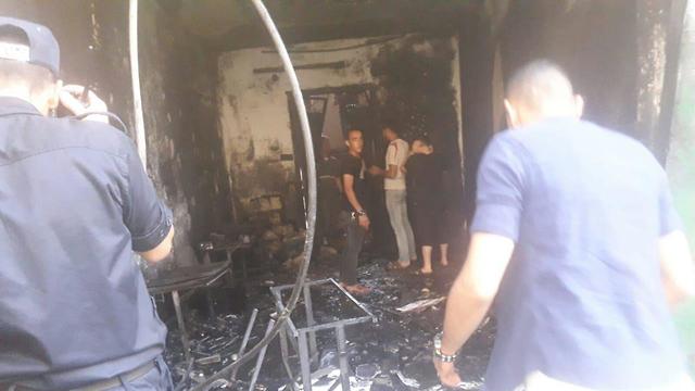 פלסטינים נפצעו בפיצוץ בתוך דירה שטיבו לא ידוע בשכונת סג'אעיה בחלקה המזרחי של עזה ()