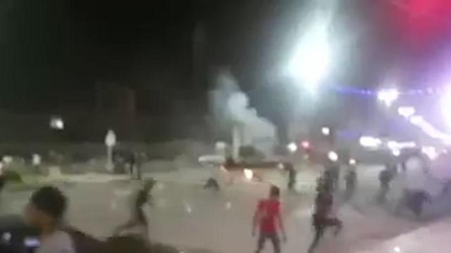Разгон демонстрантов в Иране