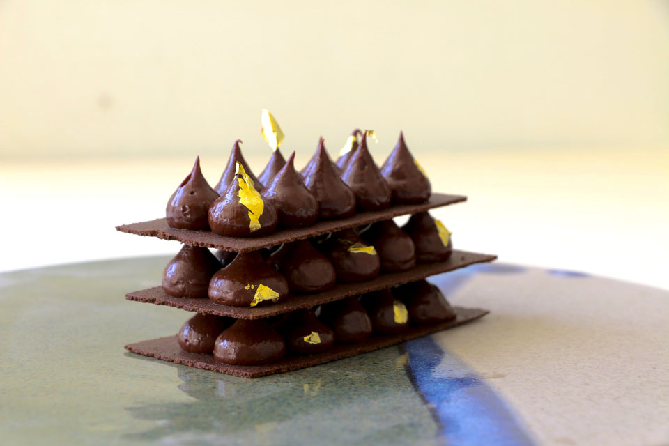 Пирожное из шоколада "Элит". Фото: пресс-служба