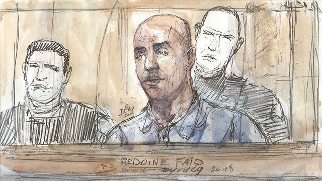 רדואן פאיד פושע מפורסם צרפת נמלט מה כלא מבצע נועז (צילום: AFP)